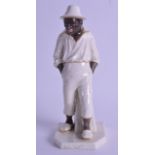 Royal Worcester uncommon figure of the 'Negro' from the Counties of the World, date code for 1889.