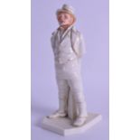 Royal Worcester figure of Paddy, the Irishman from the white glaze countries of the Worcester. 17.