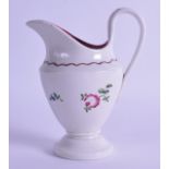 Early 19th c. Thomas Wolfe Factory Z cream jug with pedestal base, Provenance: Barry Lomax, pictured