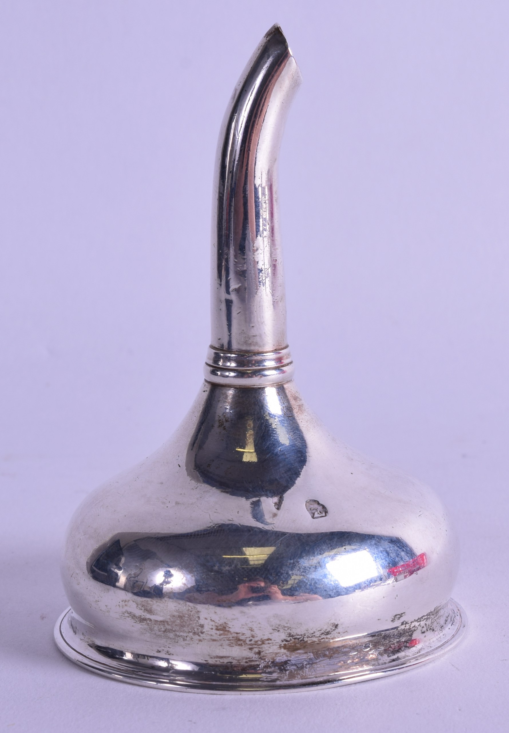 A GOOD GEORGE II SILVER WINE FUNNEL. DUBLIN 1751. 2.8 oz. 10 cm high.