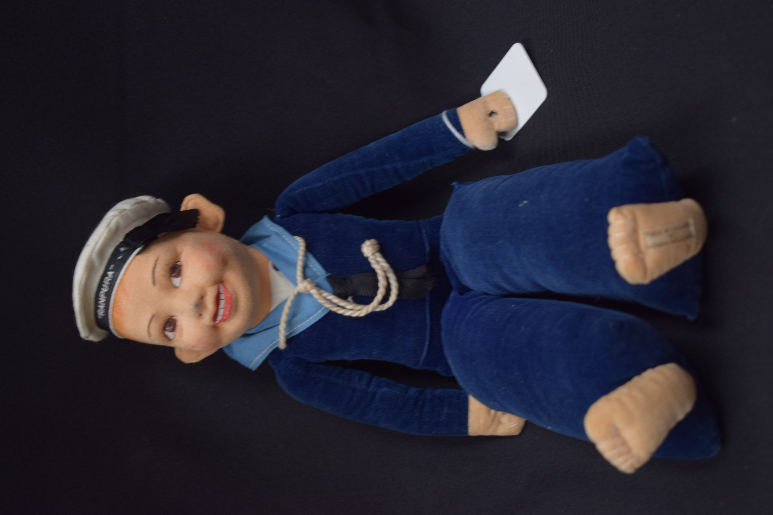 A 1930~2 NORAH WELLINGS DOLL, formed as a sailor boy. 36 cm long. - Image 2 of 3