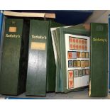 A QUANTITY OF VINTAGE AUCTION CATALOGUES, mostly Christie's and Sotherby's. (qty)