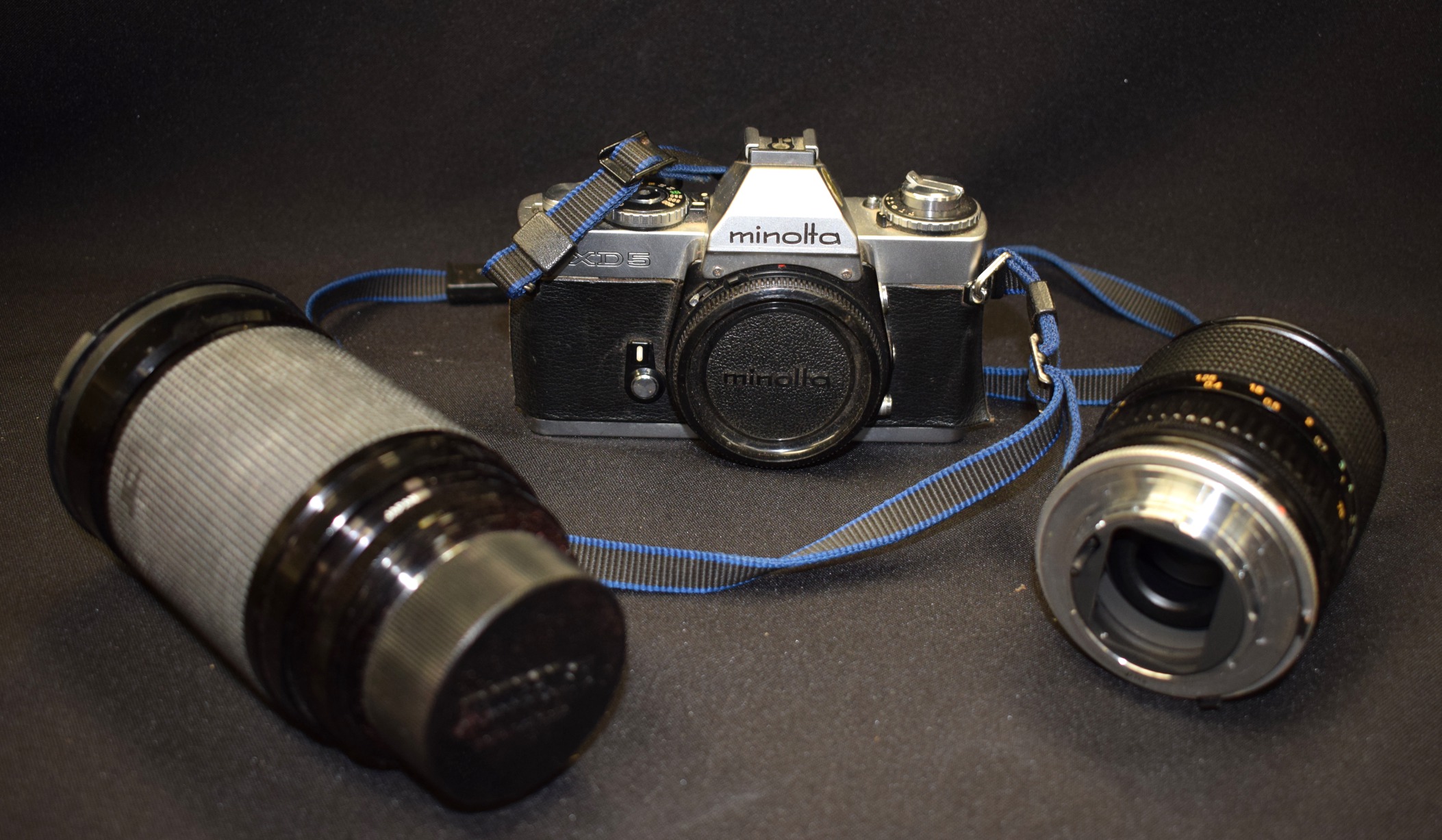 A QAUNTITY OF CAMERA'S AND ASSOCIATED EQUIPMENT, including Minolta XDS and Soviet Kiev Jupier - Image 3 of 3