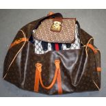 A QUANITY OF LADIES VINTAGE HAND BAGS, including Gucci, Burberry etc. (qty)