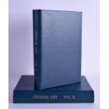 Chinese Art Volumes 1 and 2, Victoria and Albert Museum Hand books, Stephen W Bushell, C1921. (2)