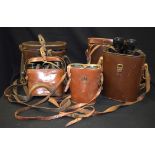 TWO CASED PAIR'S OF CARL ZEISS BINOCULARS, together with three other cased pairs. (5)