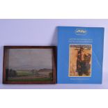 MANNER OF SIR WILLIAM NICHOLSON (1872-1949), Framed Oil on Board, inscribed on label on reverse