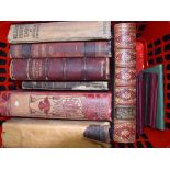 A SMALL QUANTITY OF BOOKS, including "Ben Hur" & "The Old Curiosity Shop". (qty)