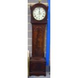 A FINE EARLY 19TH CENTURY REGENCY LONG CASE CLOCK by Shepherd of London, with circular dial and
