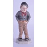 Royal Worcester figure of the Down and out. 14cm High