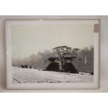 AFTER PETER BROOK (1927-2009), Winter Scene, limited edition lithograph, 11/150, signed in pencil,