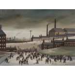 BRIAN SHIELDS "BRAAQ" (1951-1997), "Stupid Dog'll Never Get It Right", oil on board, signed,