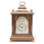 A MAHOGANY CASED TABLE CLOCK by Eardley Norton, London, the single fusee movement with anchor