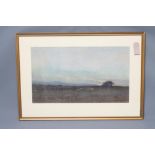 WILLIAM LEE HANKEY (1869-1952), Sheep Grazing at Dusk, watercolour signed and dated 1931(?), 13 1/2"