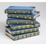 JANE AUSTEN IN ASPREY SIGNED BINDINGS, The Works of Jane Austen, illustrated by Charles E Brock, J M