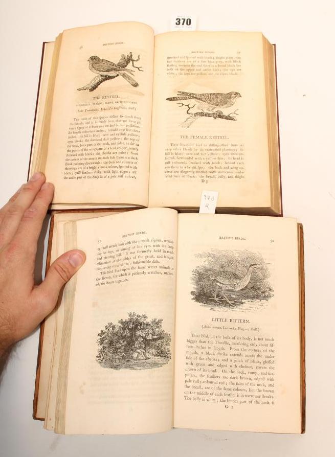 HISTORY OF BRITISH BIRDS, Thomas Bewick, 1797 & 1804, first editions, Hodgson for Beilby and Bewick, - Image 2 of 2