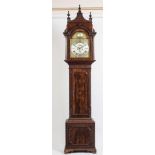 A MAHOGANY LONGCASE CLOCK by Samuel Hirst, Leeds, the eight day movement with anchor escapement