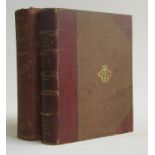 MOTOR VEHICLES AND MOTORS, W Worby Beaumont, Vol I, second edition 1902, half red morocco, scuffed