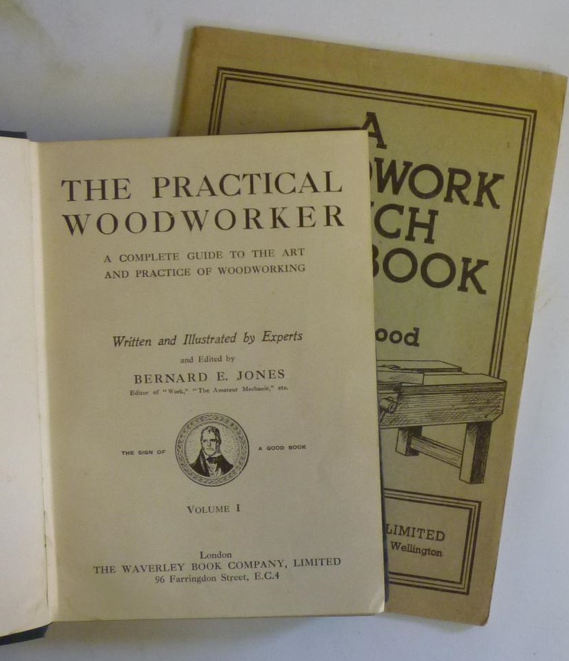 THE PRACTICAL WOODWORKER, Bernard E Jones, 4 Volumes, Waverley WITH 6 others similar (10) (Est. plus - Bild 2 aus 3