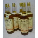 Six bottles Bell's Old Scotch Whisky, levels and seals good (Est. plus 18% premium inc. VAT)