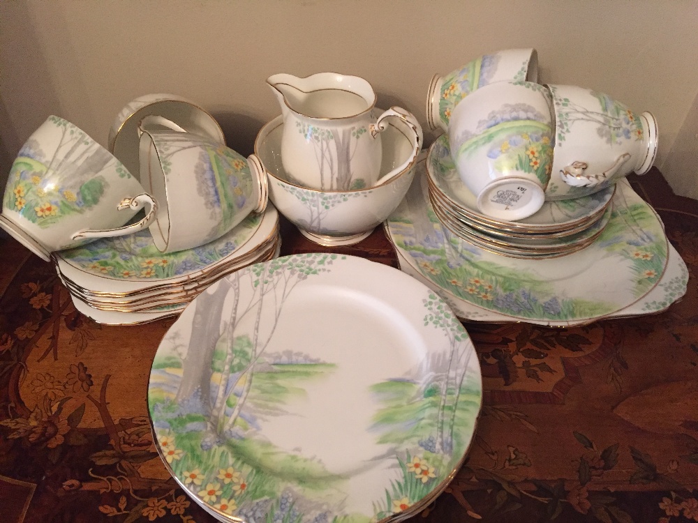 Royal Grafton bone china tea service