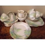 Royal Grafton bone china tea service