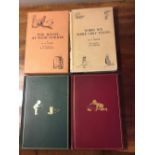 The Pooh Books - All 1st trade editions When We Were Very Young 2nd state with dust jacket, The