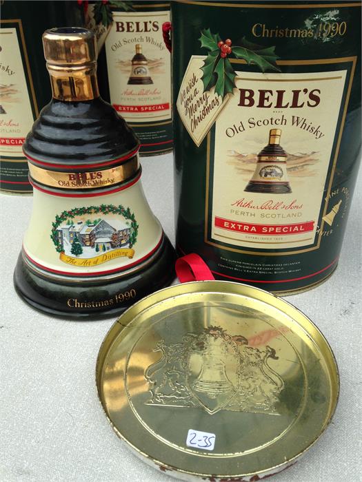 Bells Whisky Christmas 1990 - Sealed - 75cl