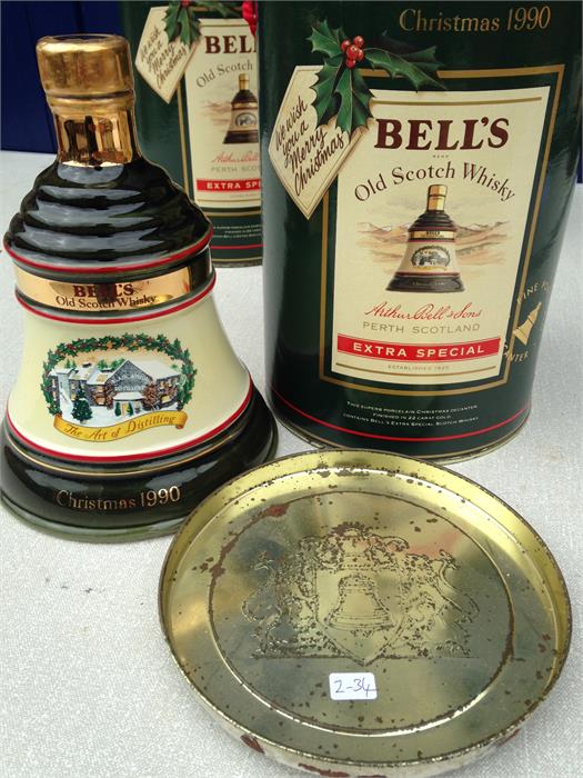 Bells Whisky Christmas 1990 - Sealed - 75cl