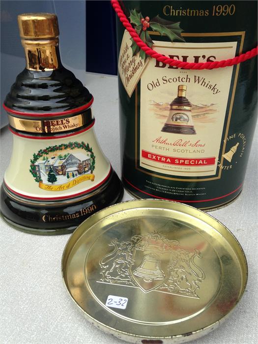 Bells Whisky Christmas 1990 - Sealed - 75cl - Image 2 of 2