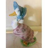 Beatrix Potter Beswick potteryJemima Puddleduck figure