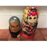 Two Russian dolls