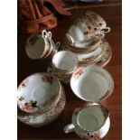 Late 19th c porcelain tea service