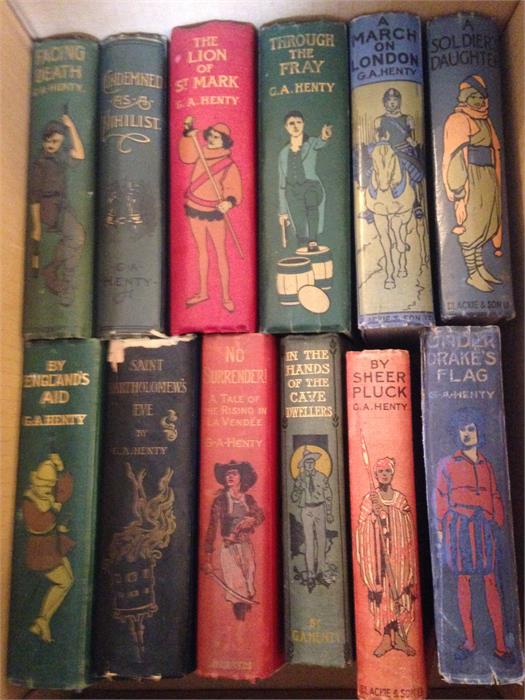 Collection of books by G.A Henty