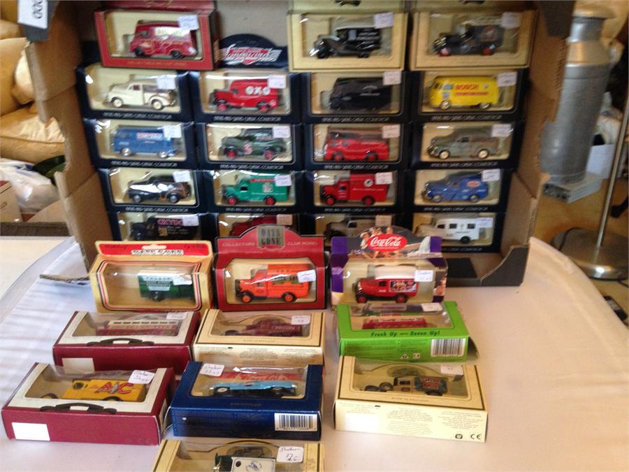 A large collection of Die Cast Models