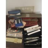 Collection writing equipment etc.