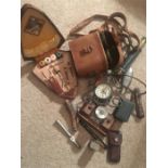 Miscellany inc. binoculars, telescope, clock etc.