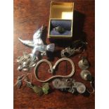 Selection of silver jewellery inc. Norway etc.