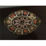 Royal Crown Derby imari pattern dish 30cms wide