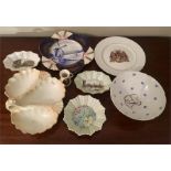 Collection Foley & Shelley china inc. Elizabeth II bowl etc.