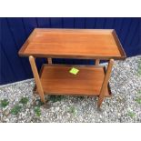 Vintage teak trolley/coffee table