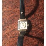 J W Benson ladies gold wristwatch