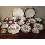 Shelley miscellany inc. Australia plate , Caribbean tea pot etc.