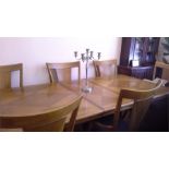 Reproduction Art Deco table and chairs