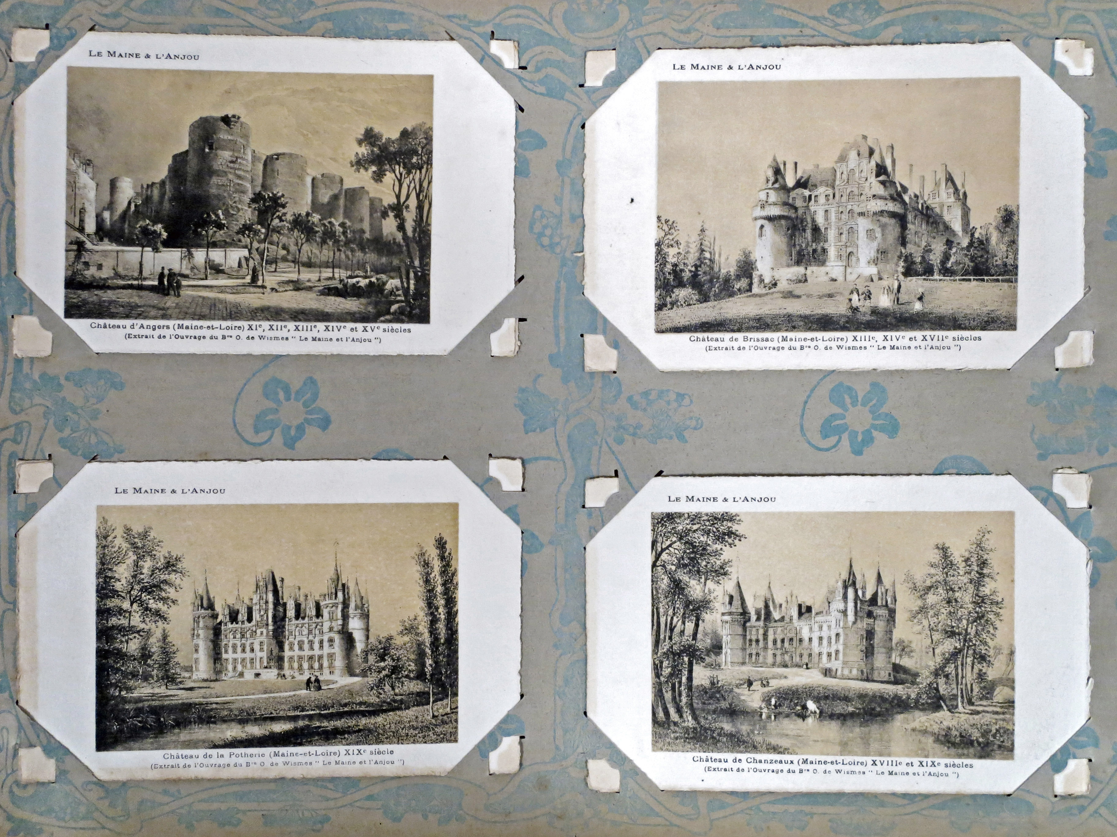 (Carte postale) - France : 269 cartes postales de châteaux (principalement), églises et monuments,