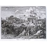 (École allemande) - KOCH, Joseph (1768-1839).- Vues de Rome : 20 planches. [c. 1810]. Eaux-fortes,