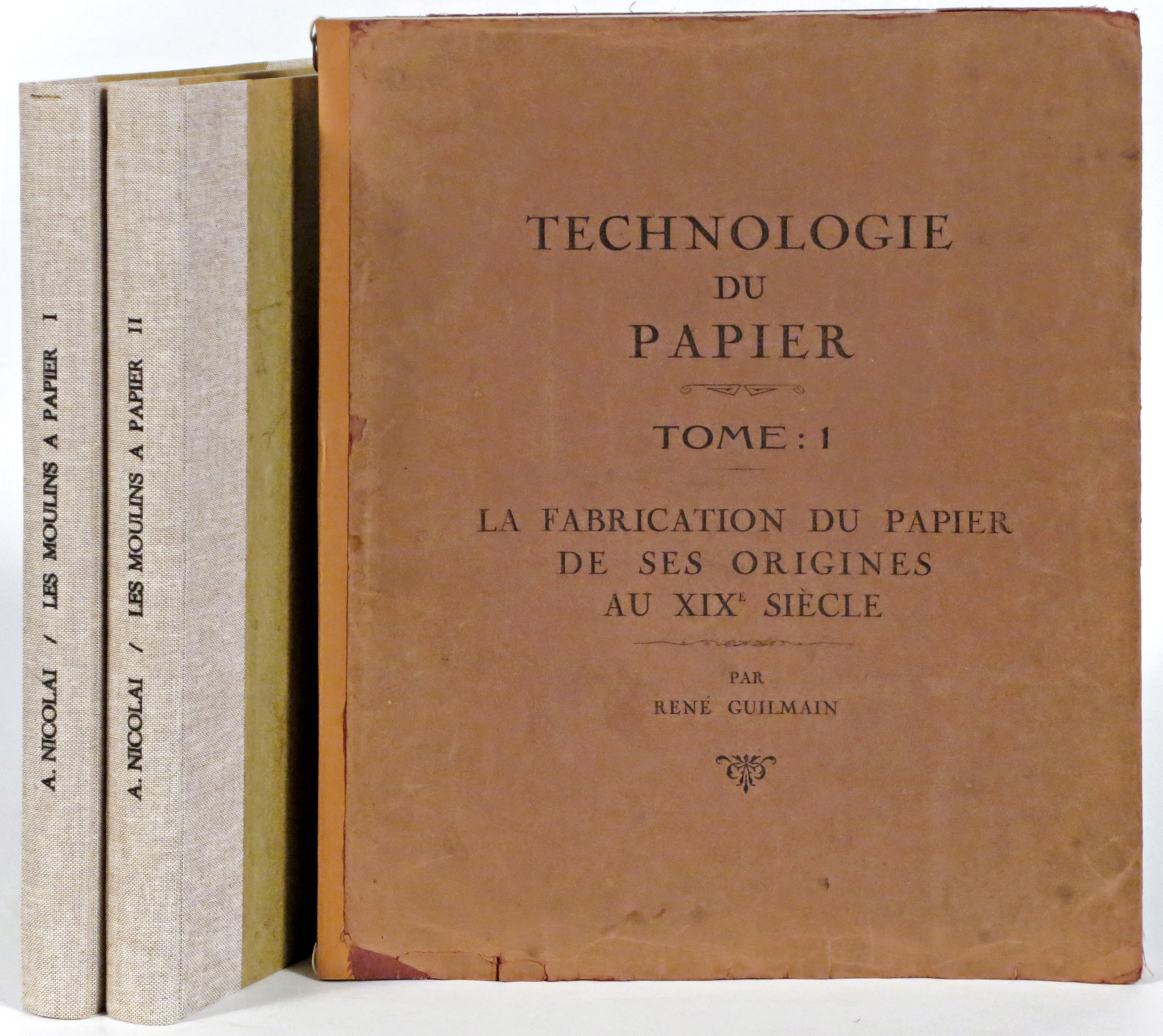 (Papier) - NICOLAÏ, Alexandre.- Histoire des moulins à papier du Sud-Ouest de la France. 1300-