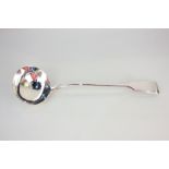A Victorian silver fiddle pattern soup ladle, maker Chawner & Co, London 1861, 8.5oz