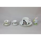 A Beswick Beatrix Potter figure 'Little Pig Robinson', a Best English china teacup and saucer