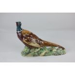 A Beswick porcelain model of a pheasant, second version, on base (No 1225B), 19.5cm high